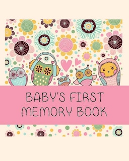 Front cover_Baby's First Memory Book