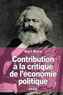 Couverture_Contribution à la critique de l'économie politique