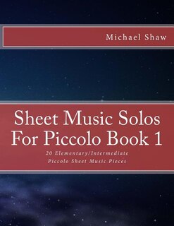 Front cover_Sheet Music Solos For Piccolo Book 1