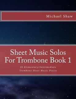 Front cover_Sheet Music Solos For Trombone Book 1