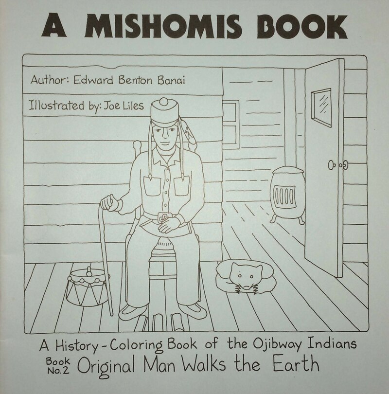 Couverture_A Mishomis Book, A History-coloring Book Of The Ojibway Indians