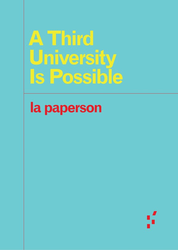 Front cover_A Third University Is Possible