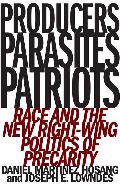 Couverture_Producers, Parasites, Patriots