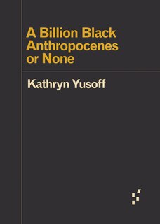 Couverture_A Billion Black Anthropocenes or None