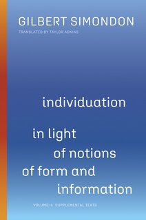Front cover_Individuation In Light Of Notions Of Form And Information