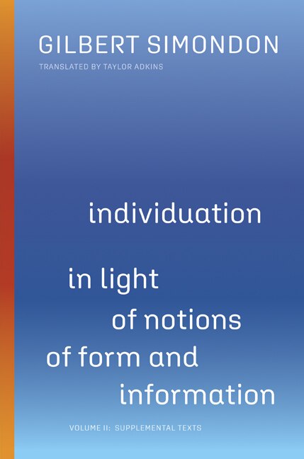 Front cover_Individuation In Light Of Notions Of Form And Information