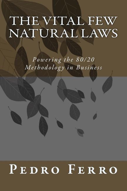 Front cover_The Vital Few Natural Laws