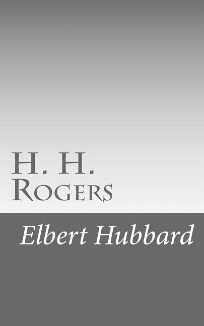 Couverture_H. H. Rogers