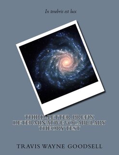 Front cover_Third-Letter Prefix Determinative Vocabulary Theory Test