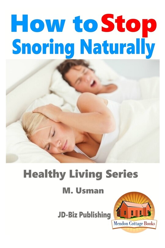 Front cover_How to Stop Snoring Naturally