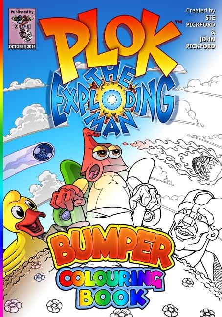 Plok Bumper Colouring Book