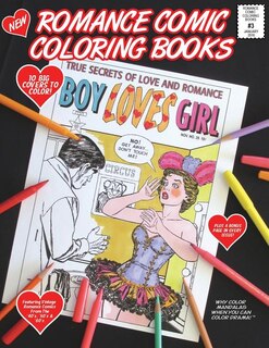 Couverture_Romance Comic Coloring Books #3