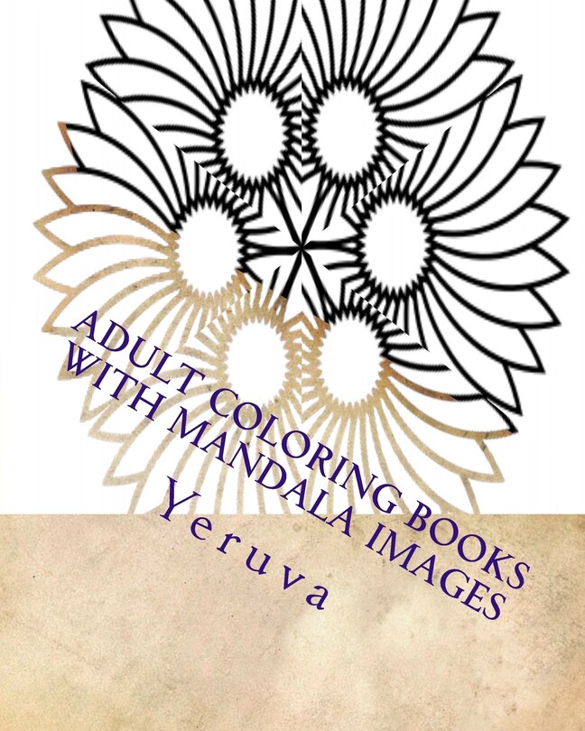 Front cover_Adult Coloring Books With Mandala Images