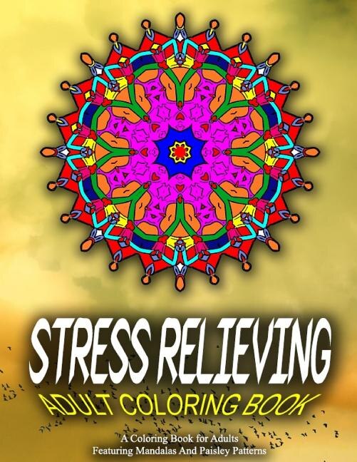 Front cover_STRESS RELIEVING ADULT COLORING BOOK - Vol.3