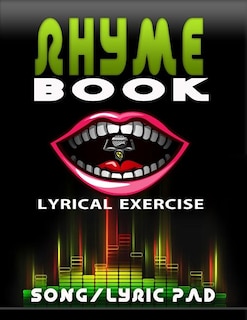 Couverture_Lyrical Exercise My Rhyme Book Song/Lyric Pad
