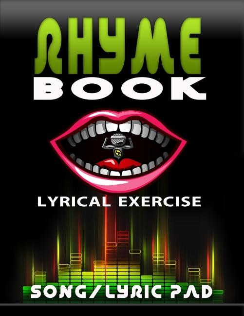 Couverture_Lyrical Exercise My Rhyme Book Song/Lyric Pad