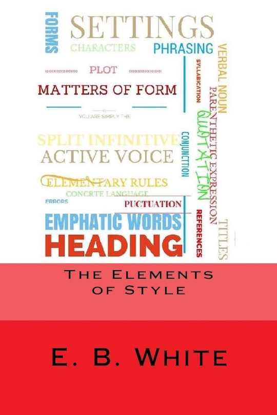 Front cover_The Elements Of Style