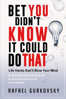 Front cover_Bet You didn't Know It could Do That