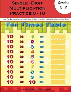 Multiplication Practice Workbook