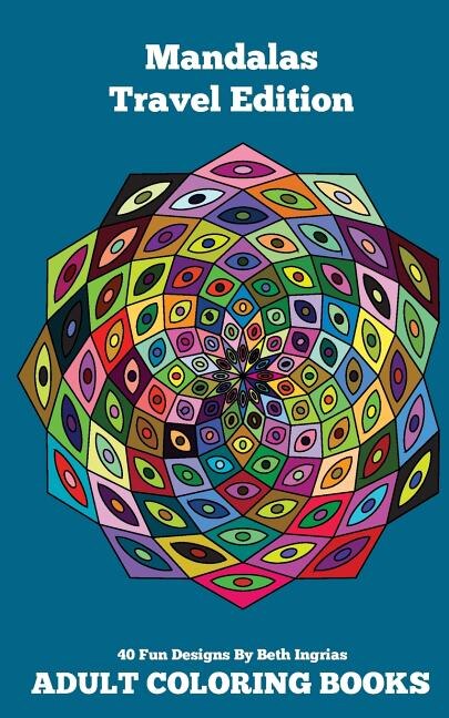 Front cover_Adult Coloring Books: Mandala