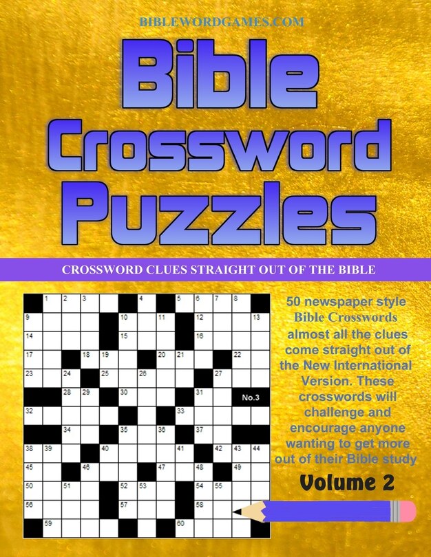 Front cover_Bible Crossword Puzzles Vol.2