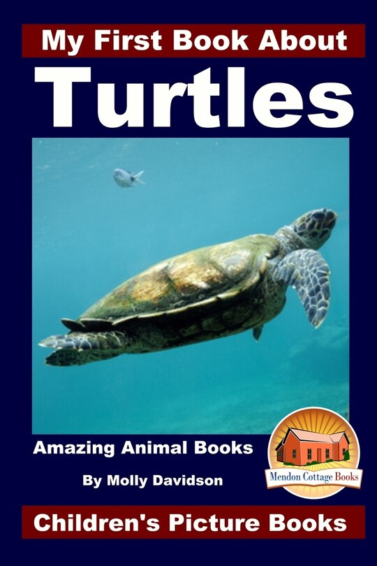 Front cover_My First Book About Turtles - Amazing Animal Books - Children's Picture Books