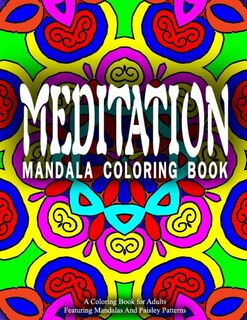 Front cover_MEDITATION MANDALA COLORING BOOK - Vol.10