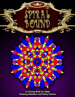 Front cover_Spiral Bound Mandala Coloring Book - Vol.7