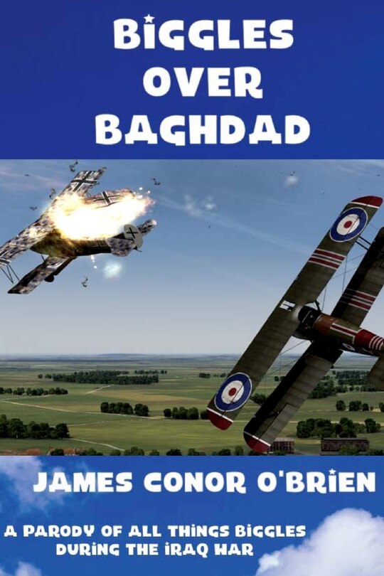 Front cover_Biggles Over Baghdad