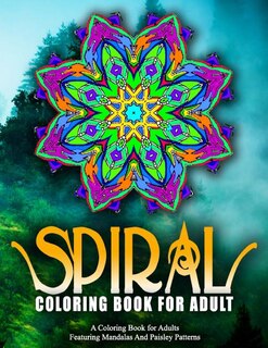 Front cover_SPIRAL COLORING BOOKS FOR ADULTS - Vol.14