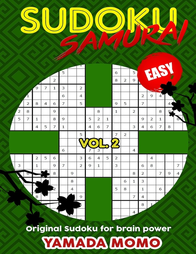 Couverture_Sudoku Samurai Easy