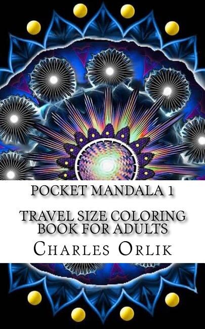Couverture_Pocket Mandala 1 - Travel Size Coloring Book for Adults