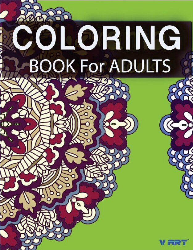 Front cover_Coloring Books For Adults 4