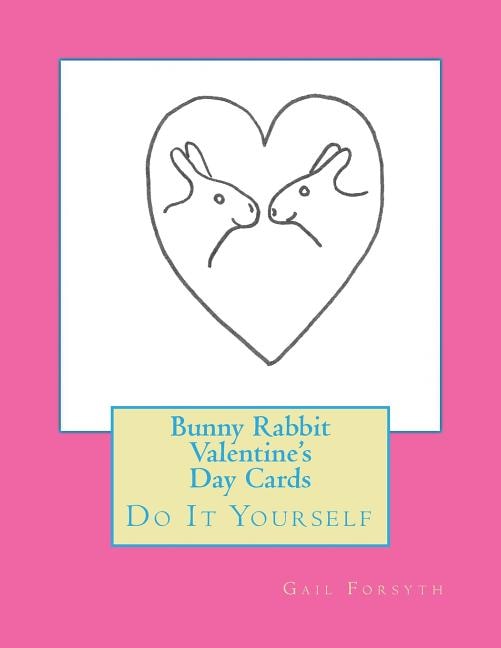 Front cover_Bunny Rabbit Valentine's Day Cards