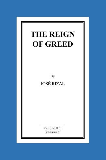 Front cover_The Reign of Greed