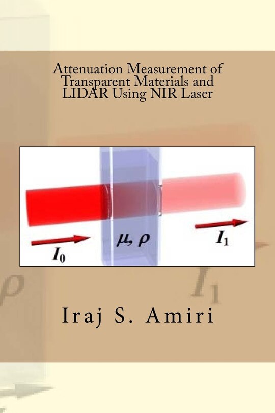 Attenuation Measurement of Transparent Materials and LIDAR Using NIR Laser