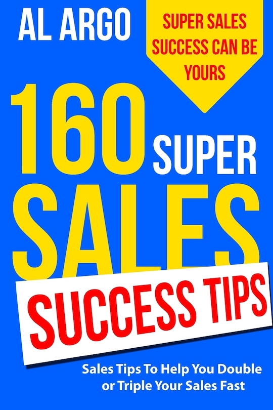 Front cover_160 Super Sales Success Tips
