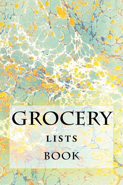 Front cover_Grocery Lists Book