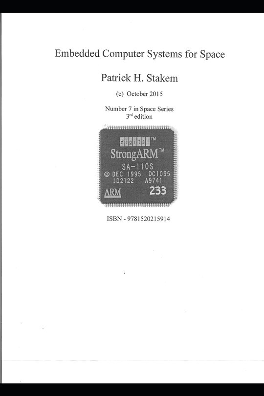 Front cover_Embedded Computer Systems for Space
