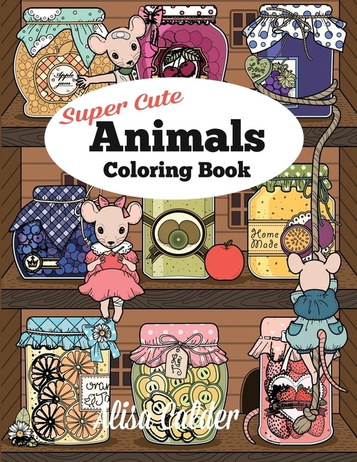 Couverture_Super Cute Animals Coloring Book