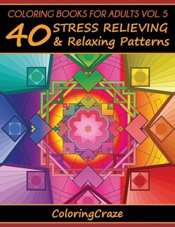 Front cover_Coloring Books For Adults Volume 5