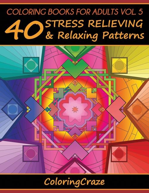 Front cover_Coloring Books For Adults Volume 5