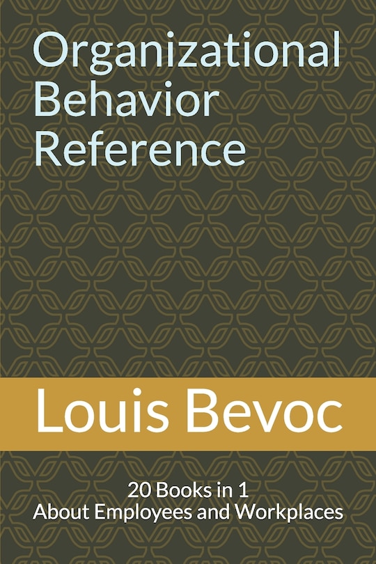Front cover_Organizational Behavior Reference