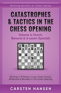 Couverture_Catastrophes & Tactics in the Chess Opening - Volume 4