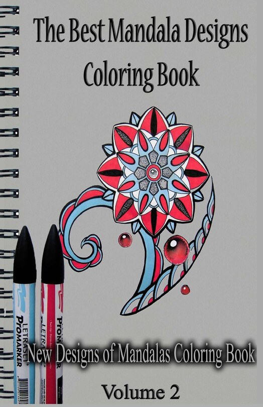Front cover_The Best Mandala Designs Coloring Book