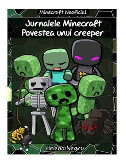 Front cover_Jurnalele Minecraft - Povestea unui creeper