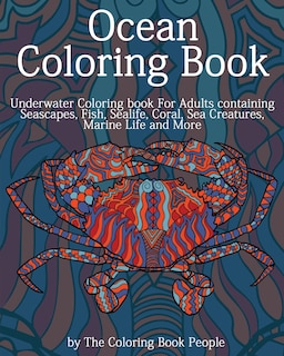 Front cover_Ocean Coloring Book