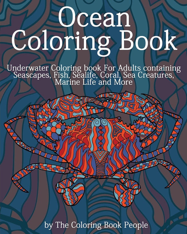 Front cover_Ocean Coloring Book