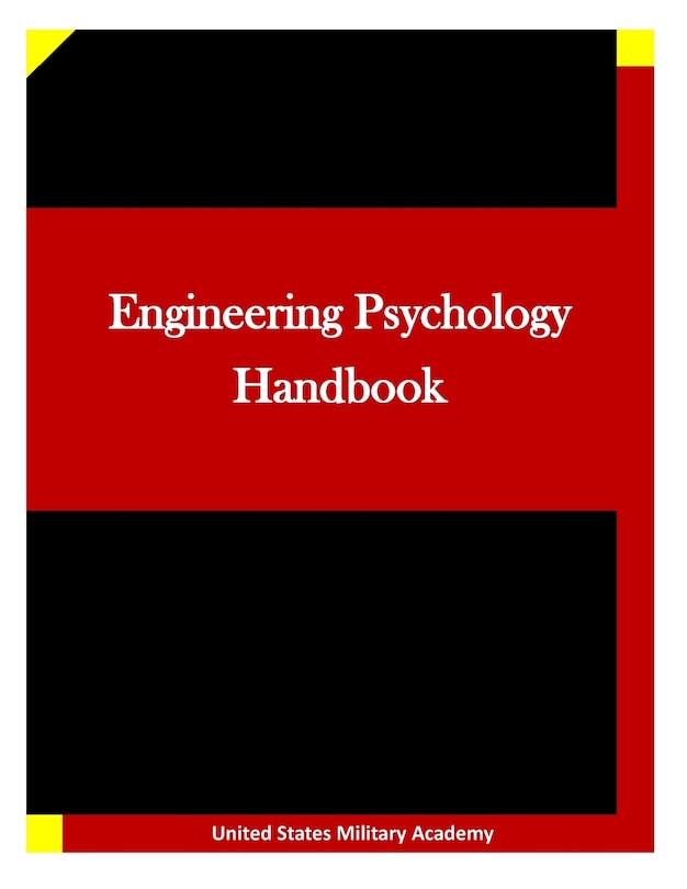 Front cover_Engineering Psychology Handbook