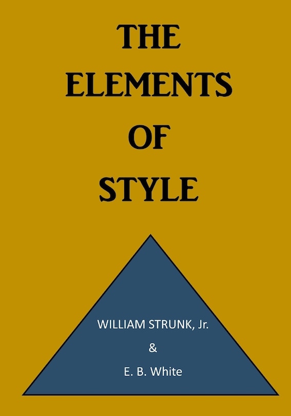 Front cover_The Elements of Style